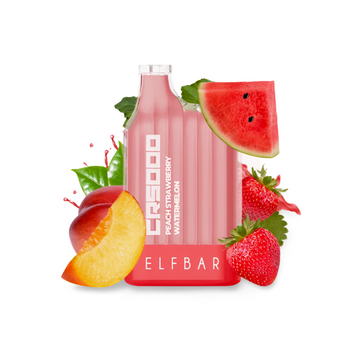 Elf Bar CR5000 Peach Strawberry Watermelon (Клубника Арбуз Персик) Одноразовая электронная сигарета 760005 фото