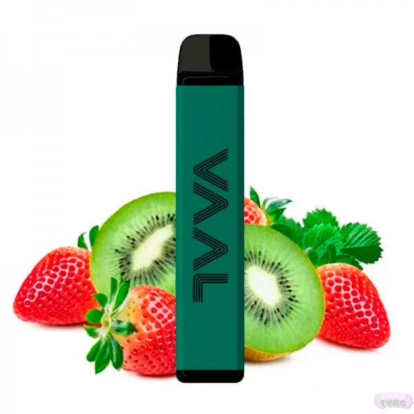 VAAL 4000M Strawberry Kiwi (Клубника Киви) Одноразовая электронная сигарета  840003 фото