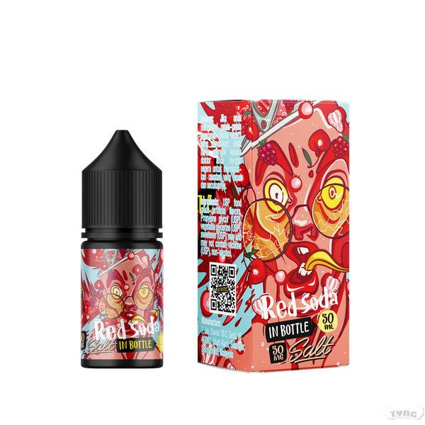 Жидкость In Bottle Salt Red Soda (Ягодная Содовая) - 30Ml/30Mg 711222 фото