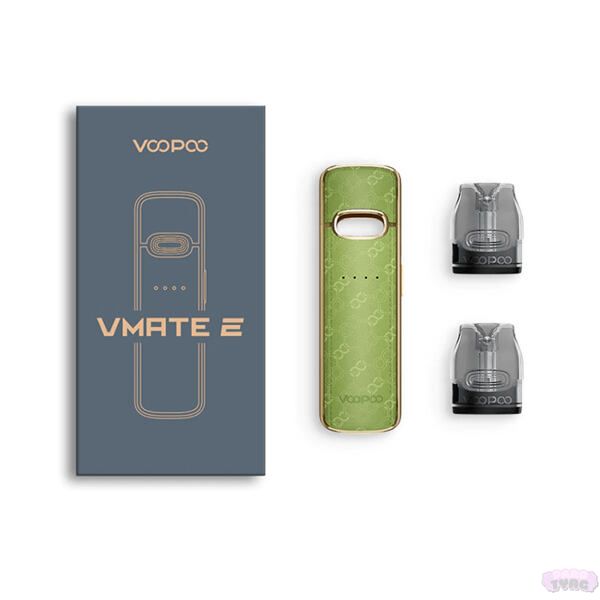 Стартовый набор Voopoo VMate E Pod Kit 1200 mAh 20W (Original) - Classic Black 627996 фото