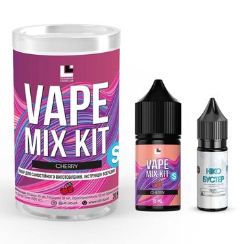 Набор для самозамеса Vape Mix Kit Cherry, 30 Мл 430009 фото