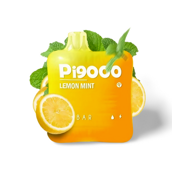 Elf Bar Pi9000 Lemon Mint (Лимон Мята) Одноразовая электронная сигарета 960018 фото