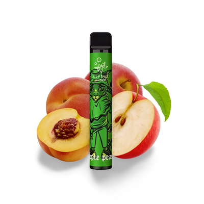 Одноразова електронна сигарета Elf Bar Lux 2000 Apple peach (Яблуко Персик) 322589 фото