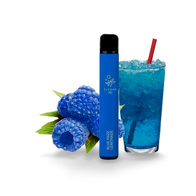 Elf Bar 800 Bar Blue Razz Lemonade (Блакитна Малина Лимонад) Одноразова електронна сигарета 600007 фото