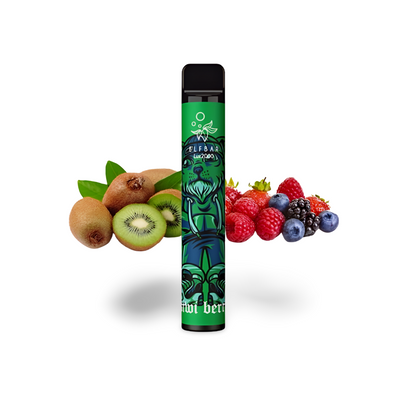 Одноразовая электронная сигарета Elf Bar Lux 2000 Kiwi berry (Киви и Лесные ягоды) 495193 фото