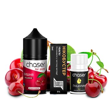 Набір для самозамісу Chaser For Pods Cherry, 30 Мл