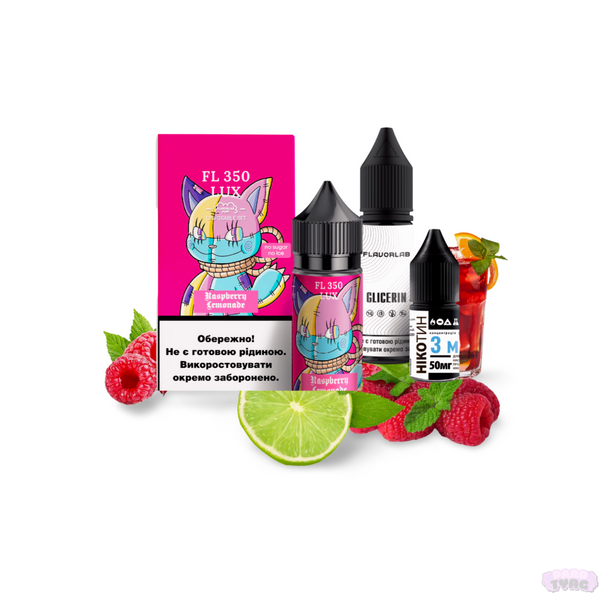 Набор для самозамеса Flavorlab FL350 LUX Raspberry lemonade (Малиновий лимонад) 163314 фото