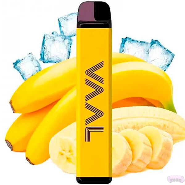 VAAL 4000M Banana Ice (Банан Лед) Одноразовая электронная сигарета  840009 фото