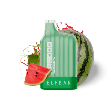 Elf Bar CR5000 Watermelon (Арбуз) Одноразовая электронная сигарета 760010 фото