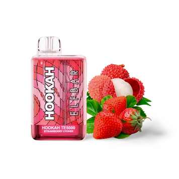 Elf Bar TE5000 Hookah Edition Strawberry Lychee (Полуниця Лічі) Одноразова електронна сигарета 730018 фото