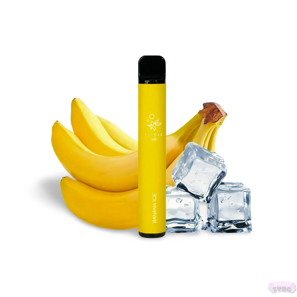 Elf Bar 800 Banana Ice (Банан Лід) Одноразова електронна сигарета 600011 фото
