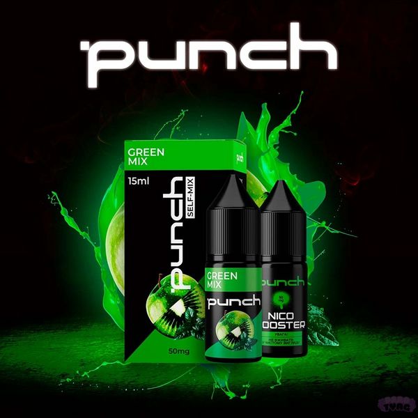 Набор для самозамеса Punch Green Mix, 15 Мл\50 Мг 430072 фото