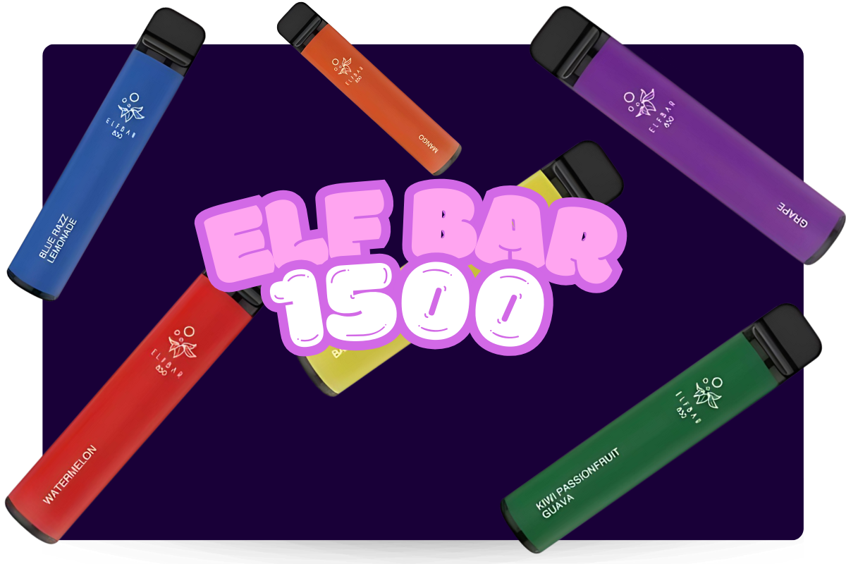 Elf bar 1500 - Купити Ельф бар на 1500 тяг | Вейп Шоп Parotyag