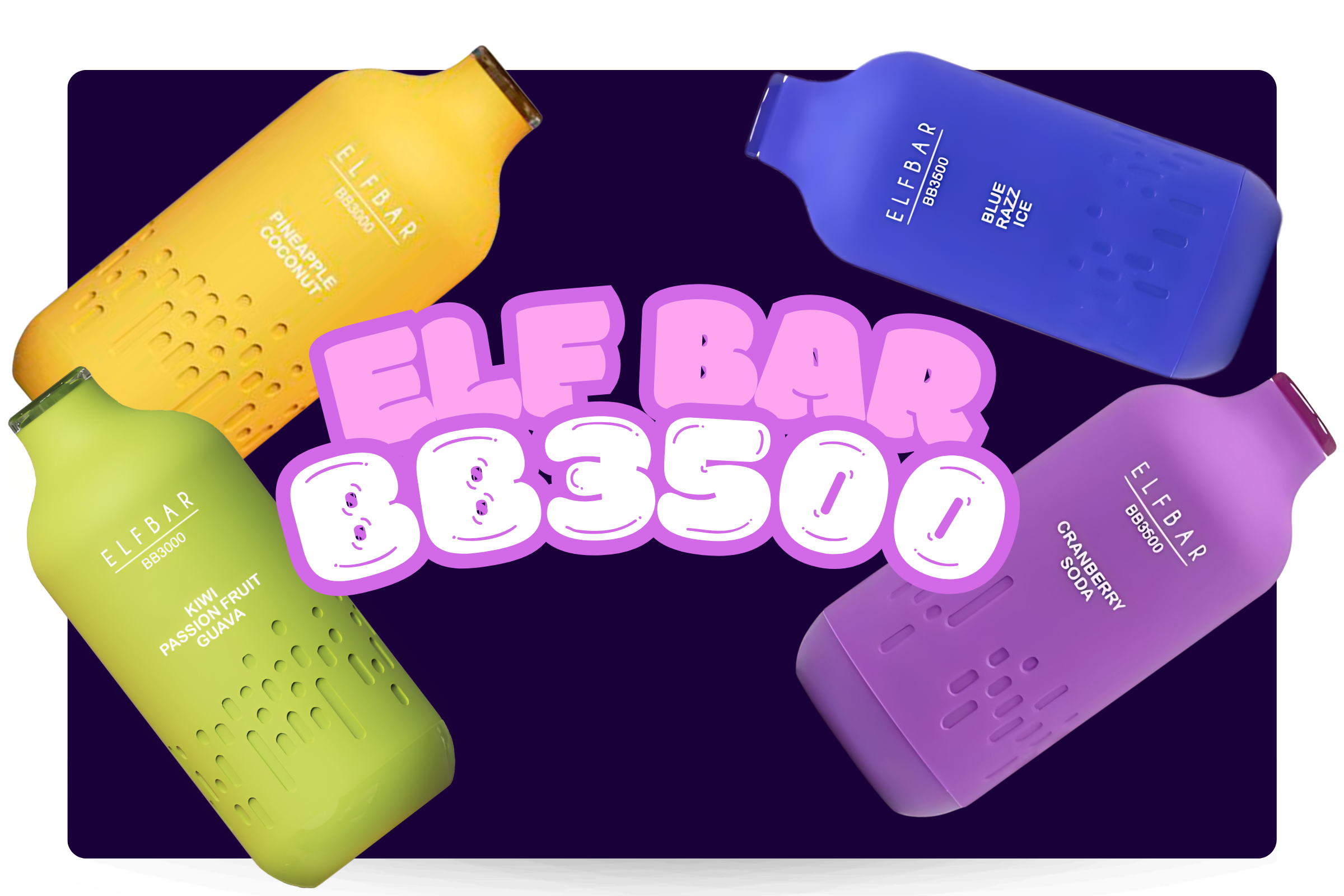 Изображение Elf Bar BB3500 (Эльф бар) - одноразка на 3500 тяг